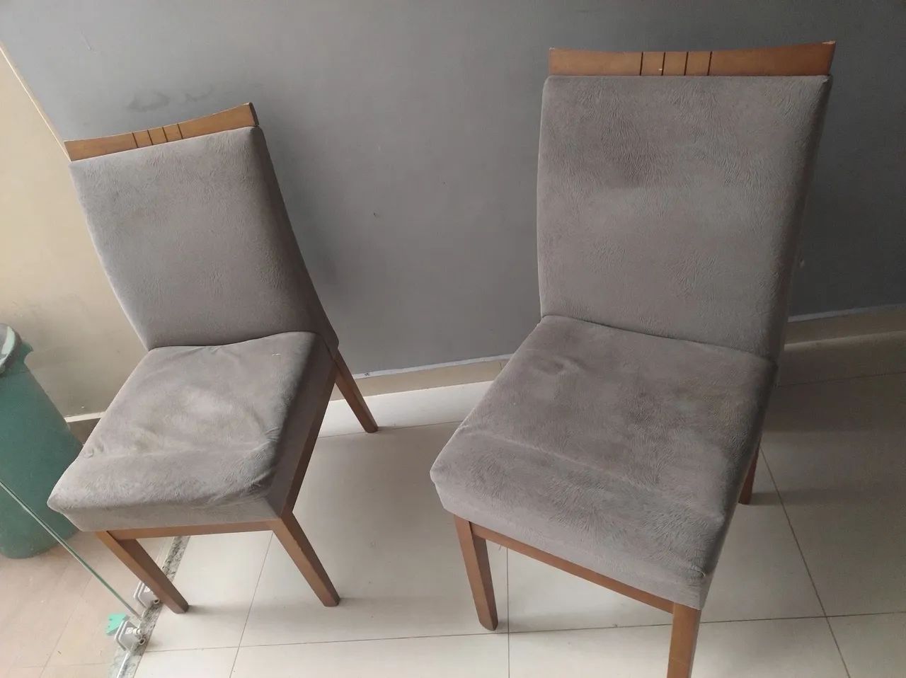 Duas cadeiras para sala de jantar da Casa e Estilo