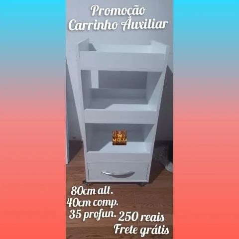 Promoção carrinho auxiliar 
