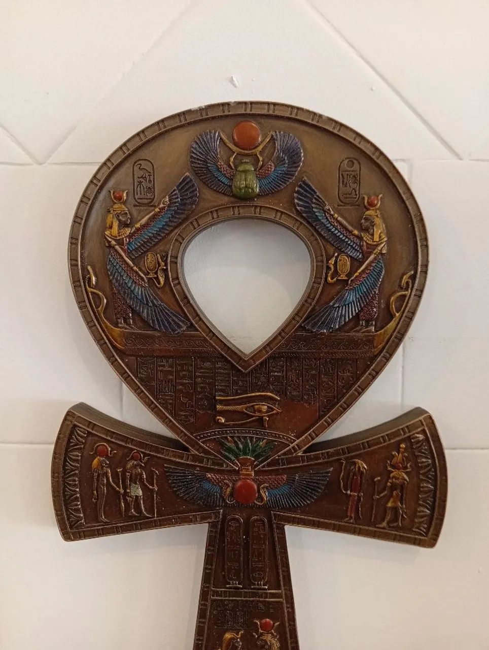 Peça egípcia ankh conhecida como chave da vida - Foto 4