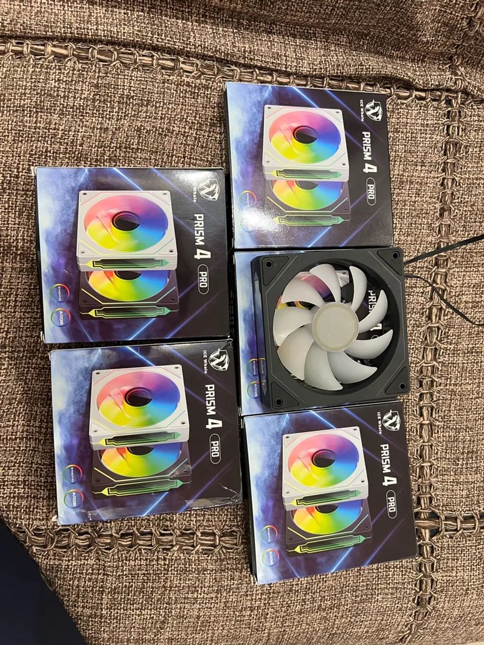 Kit 5 ventoinhas PRISM 4 Pro - Foto 2