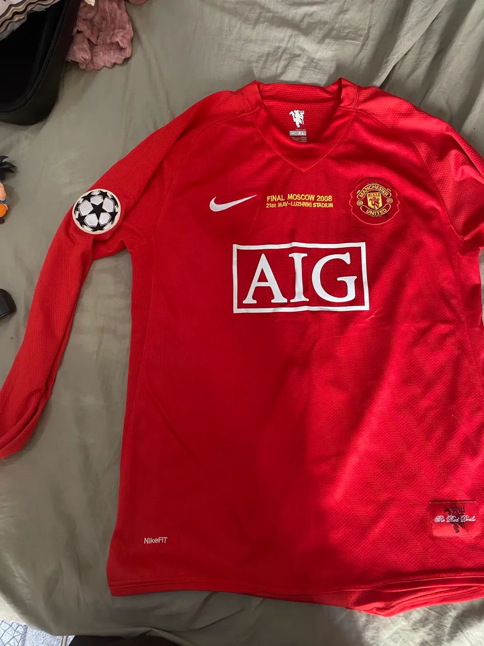 Coleção de camisas de time 