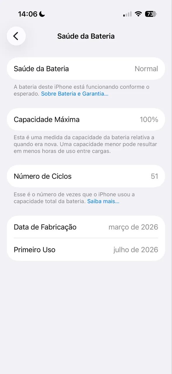 iPhone 17 256 Branco