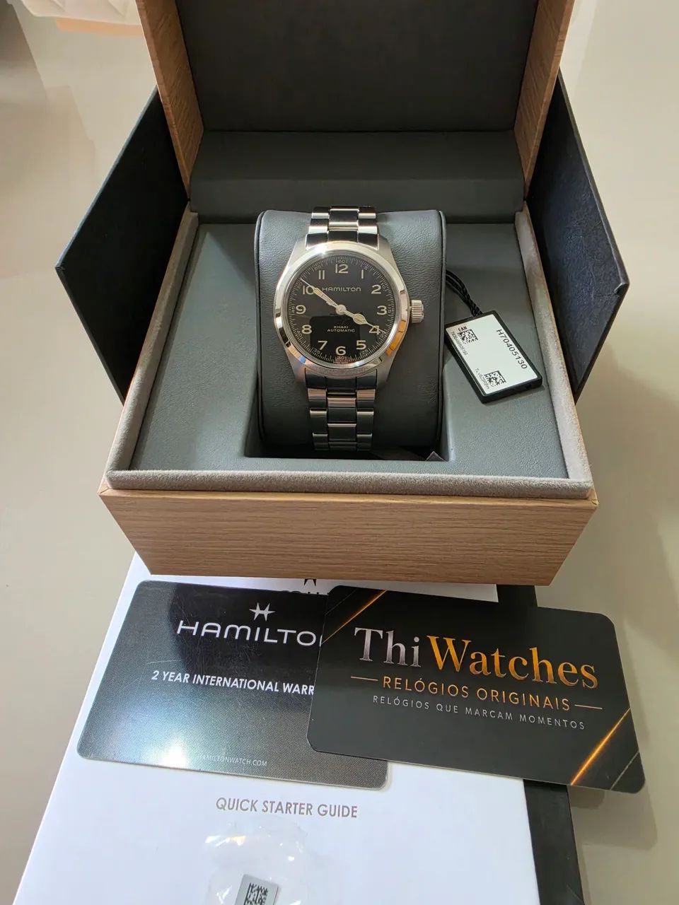 Relógio Hamilton Murph 38mm Impecável!! - Foto 5