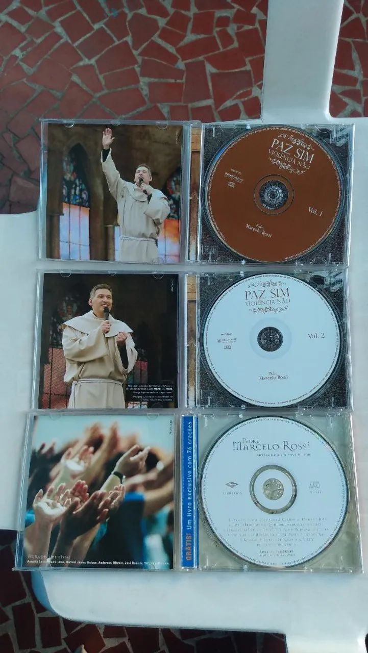 Kit 12 CDs originais padre Marcelo Rossi.  - Foto 2