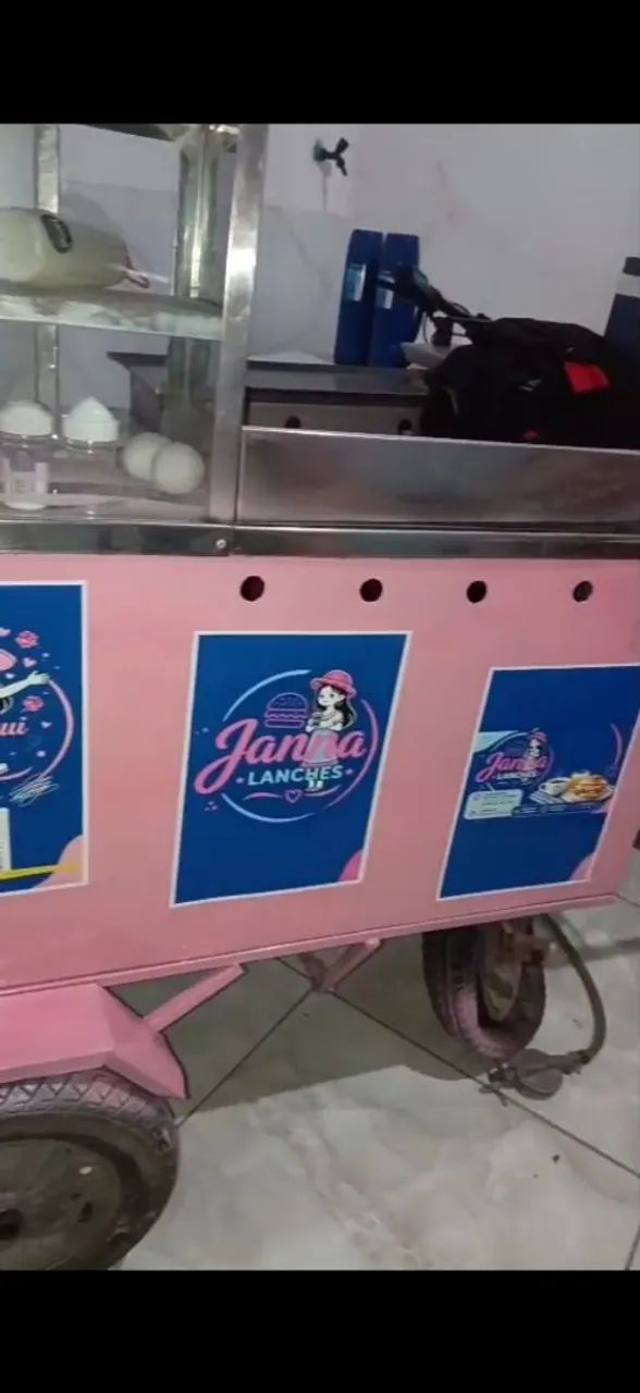 Carro de lanche com estufa  - Foto 4