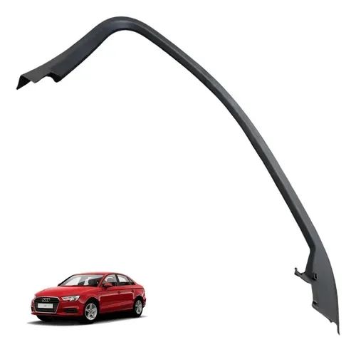 Acabamento Arco Porta Dianteira Esquerda Audi A3 1.4 17 A 20 Preto