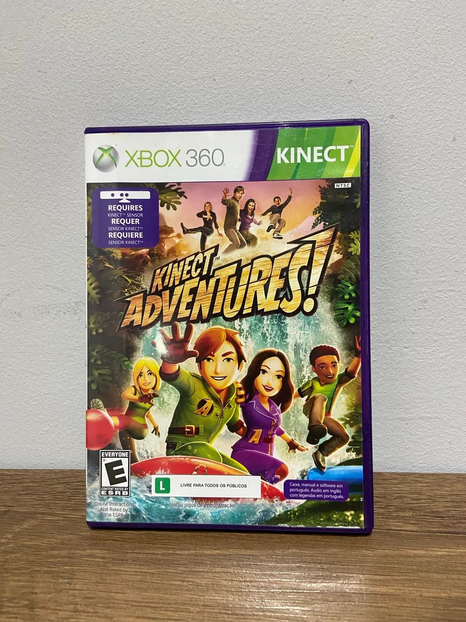 Jogo Kinect Adventures 