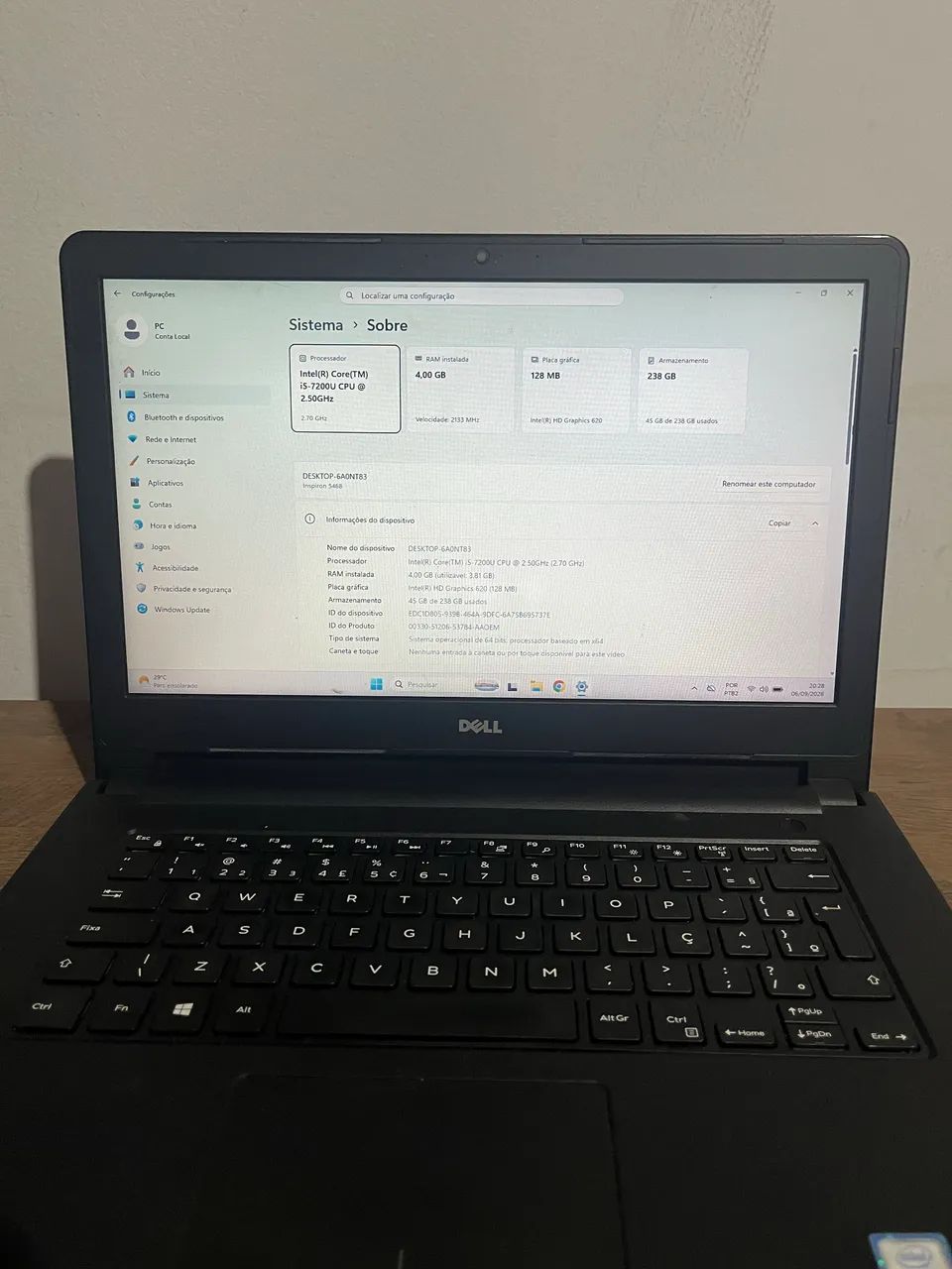 Notebook Dell para trabalho - Foto 3