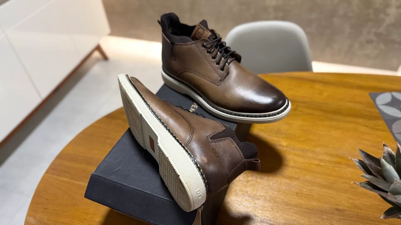 Bota Democrata Clark Pulse Marrom Tam. 40 - Usada 2x - Foto 3