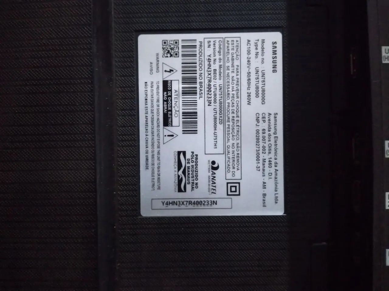 Tv samsung 4k 75 polegadas - Foto 5