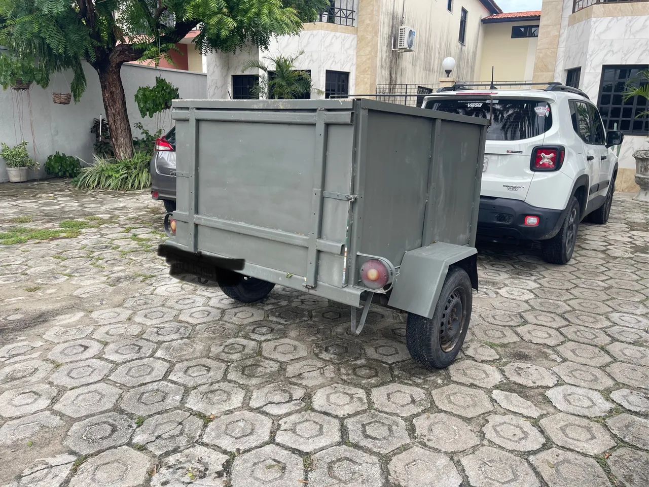 Carrocinha Reboque Emplacada - Foto 2