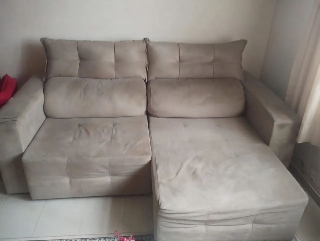 Sofá Retrátil Reclinável 