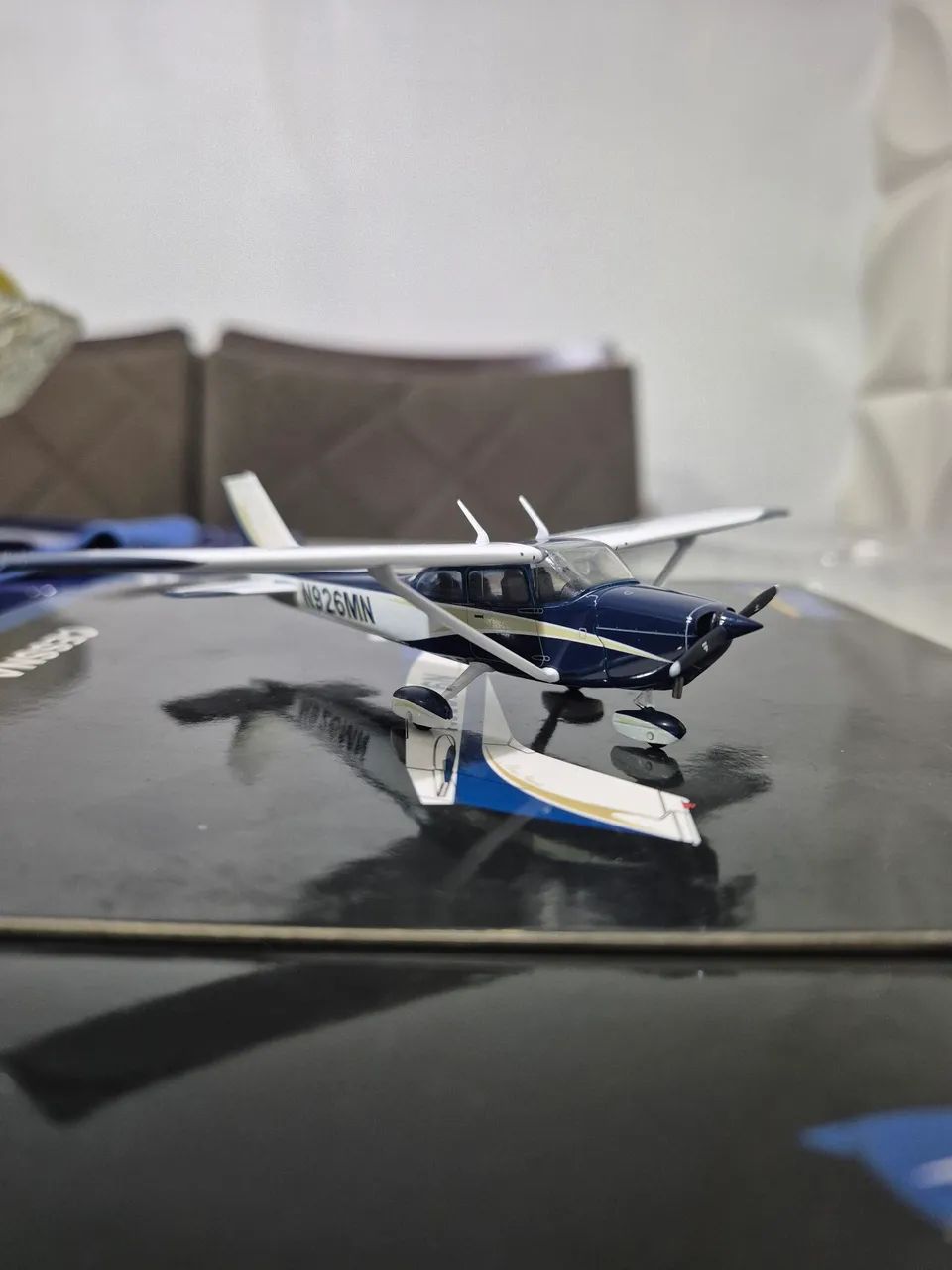 Miniatura aviao Cessna 172 Gemini jets 