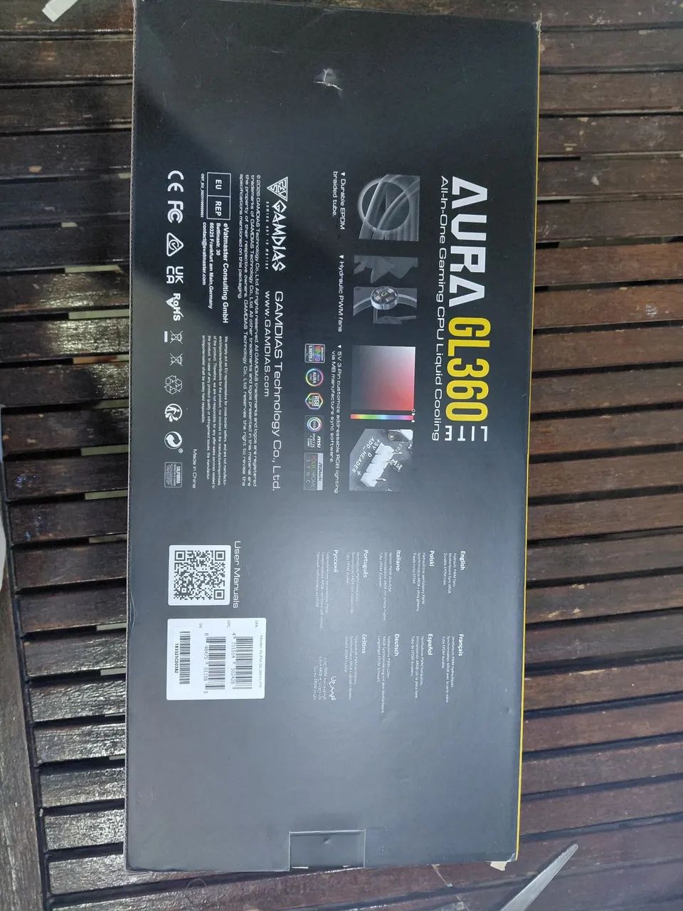Water cooler Gamdias GL360 LITE - Foto 4