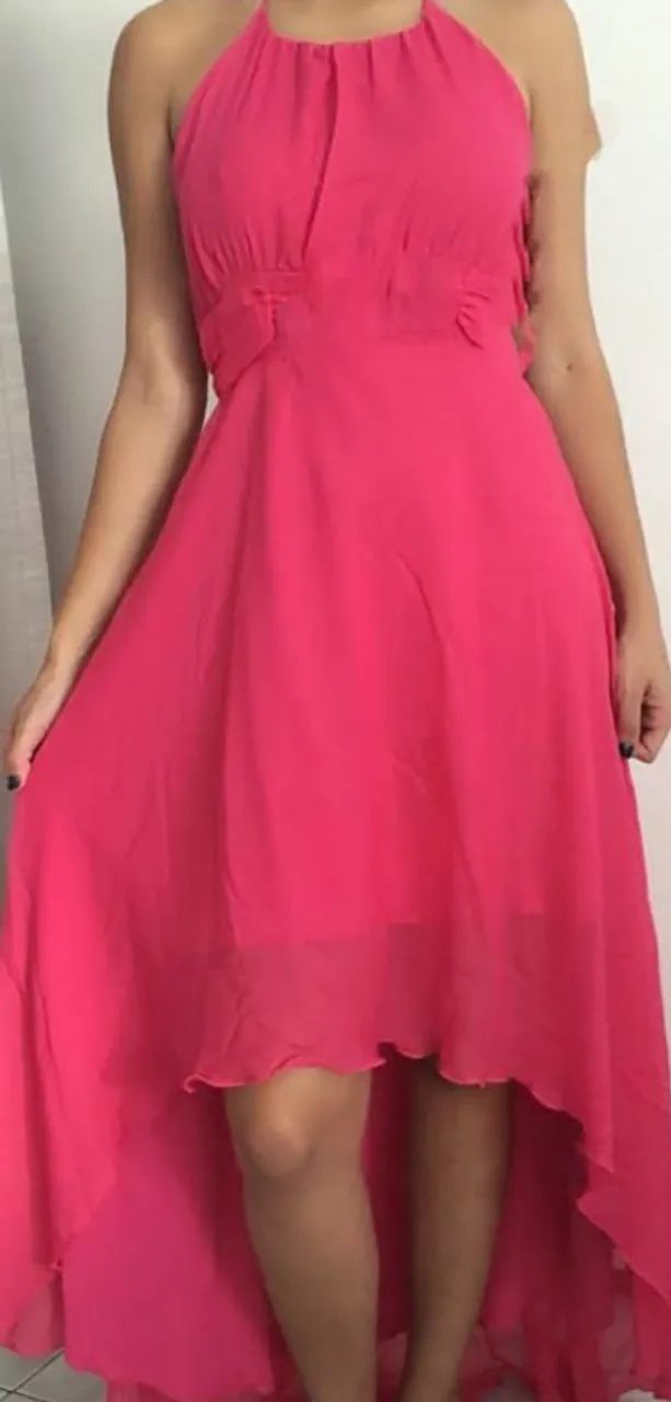 Vestido de festa cor de rosa - Foto 2