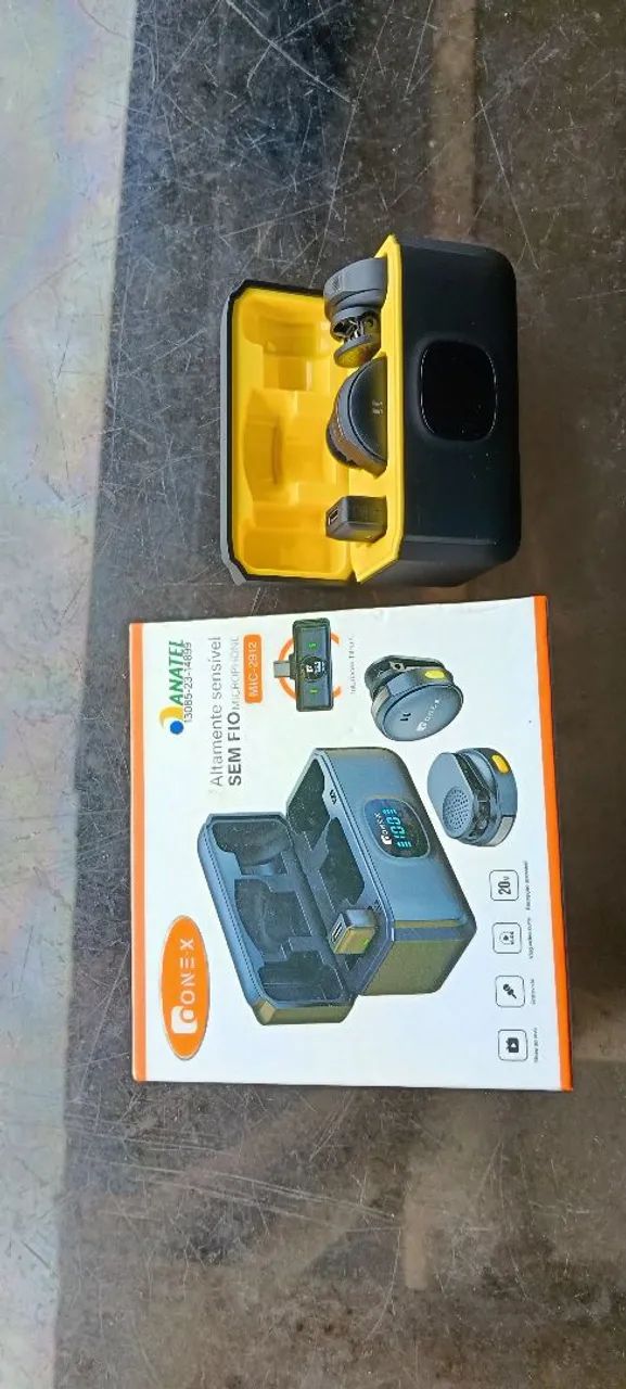 Microfone de Lapela Fonex  - Foto 3