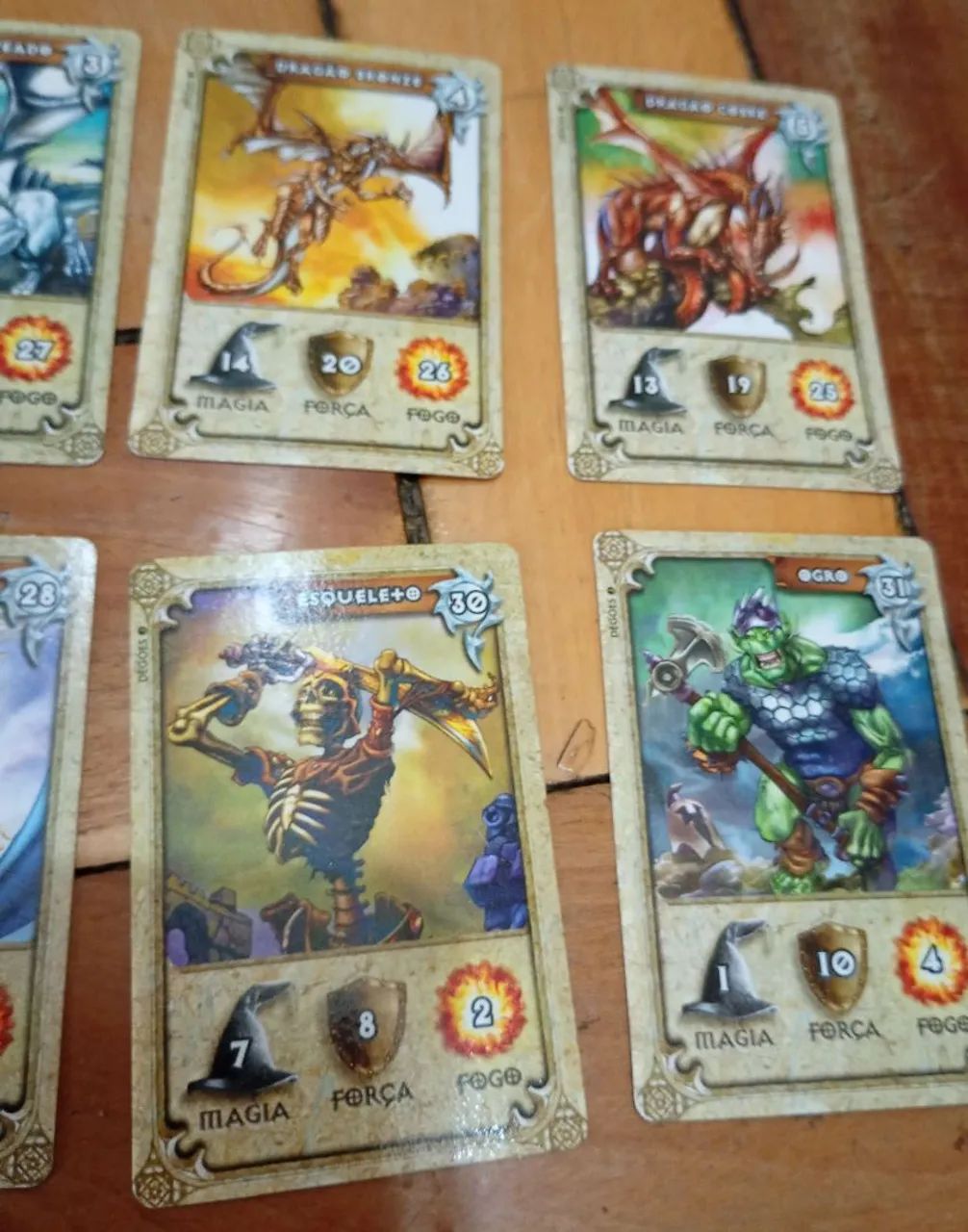 Lote de cards elma chips Dracomania - Foto 3