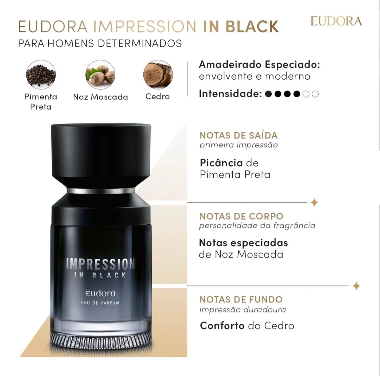 Impression In Black Eau De Parfum 100Ml - Foto 2