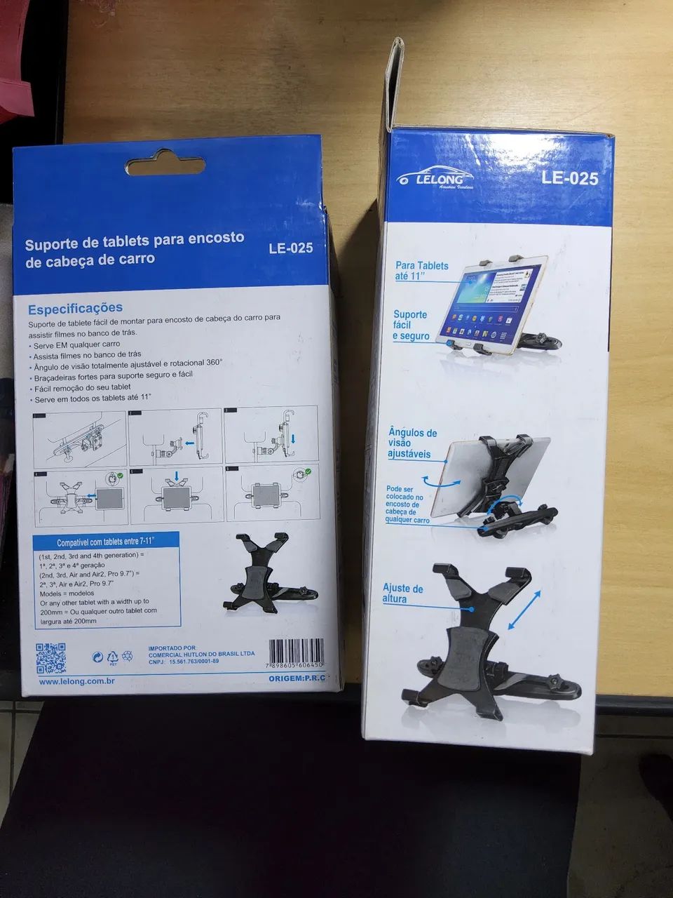 QUEIMA DE ESTOQUE!! 2 SUPORTE DE TABLETS PARA ENCOSTO DE CABEÇA DE CARRO - Foto 2