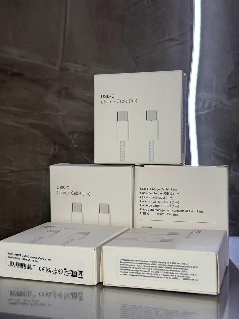 Cabo USB-C Apple (trançado)  - Foto 3