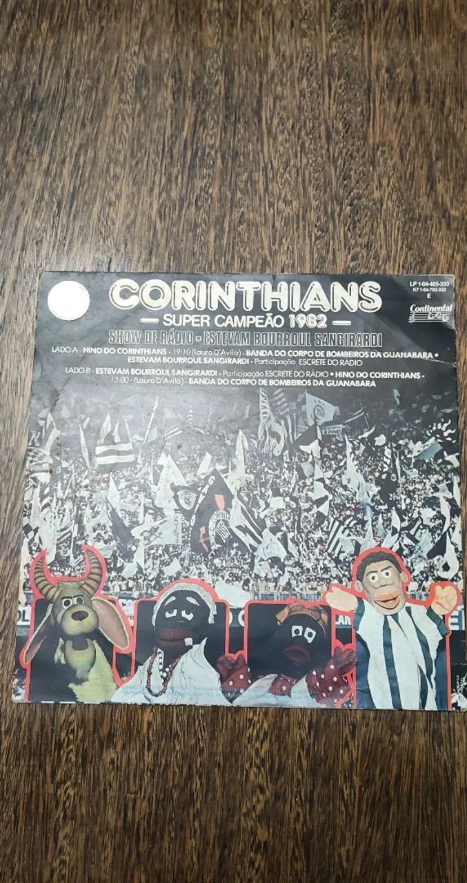 Capa LP Corinthians Super Campeão 1982 Original - Foto 2