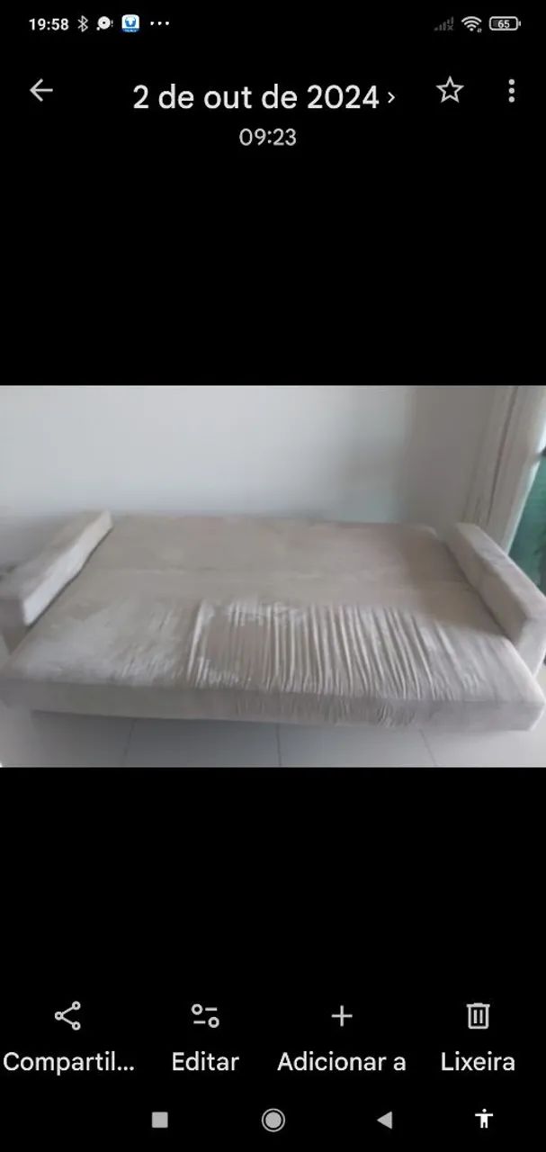 Sofá cama 4 lugares.( 2:10 X 1:38) - Foto 3