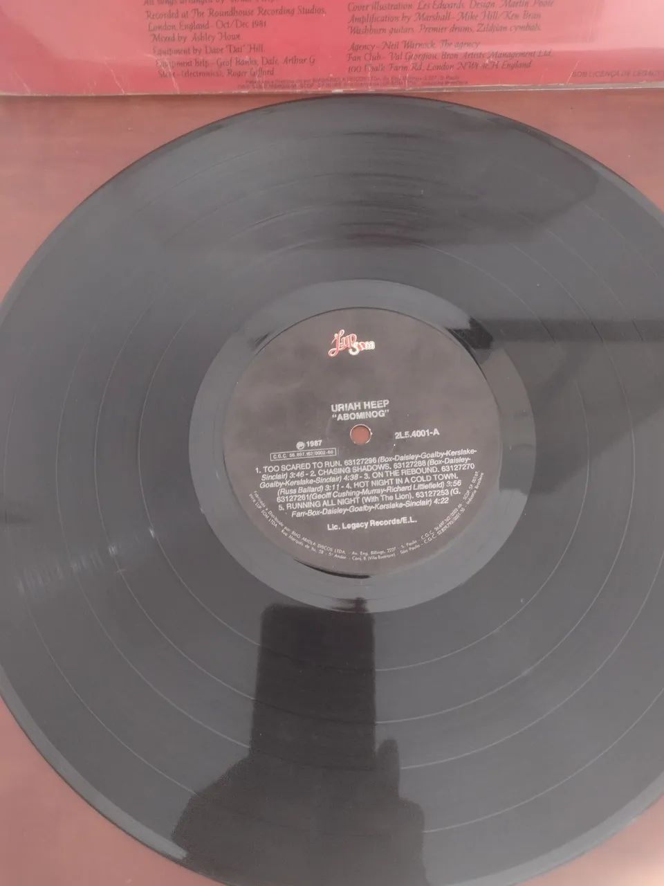 Lp Uriah Heep - Abominog - Foto 3