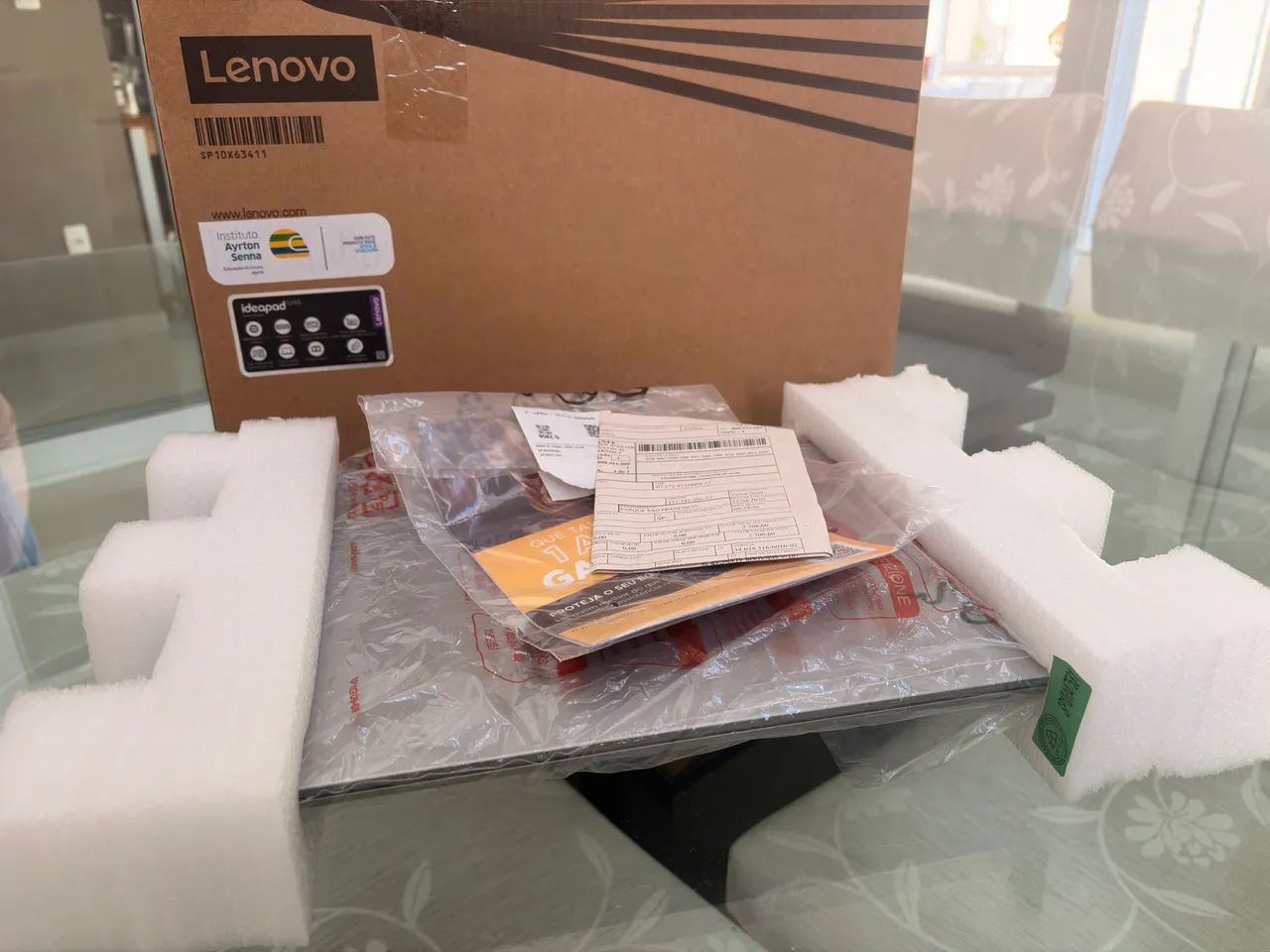 Notebook Lenovo 12GB RAM, Ryzen 7, com caixa e NF - Foto 5
