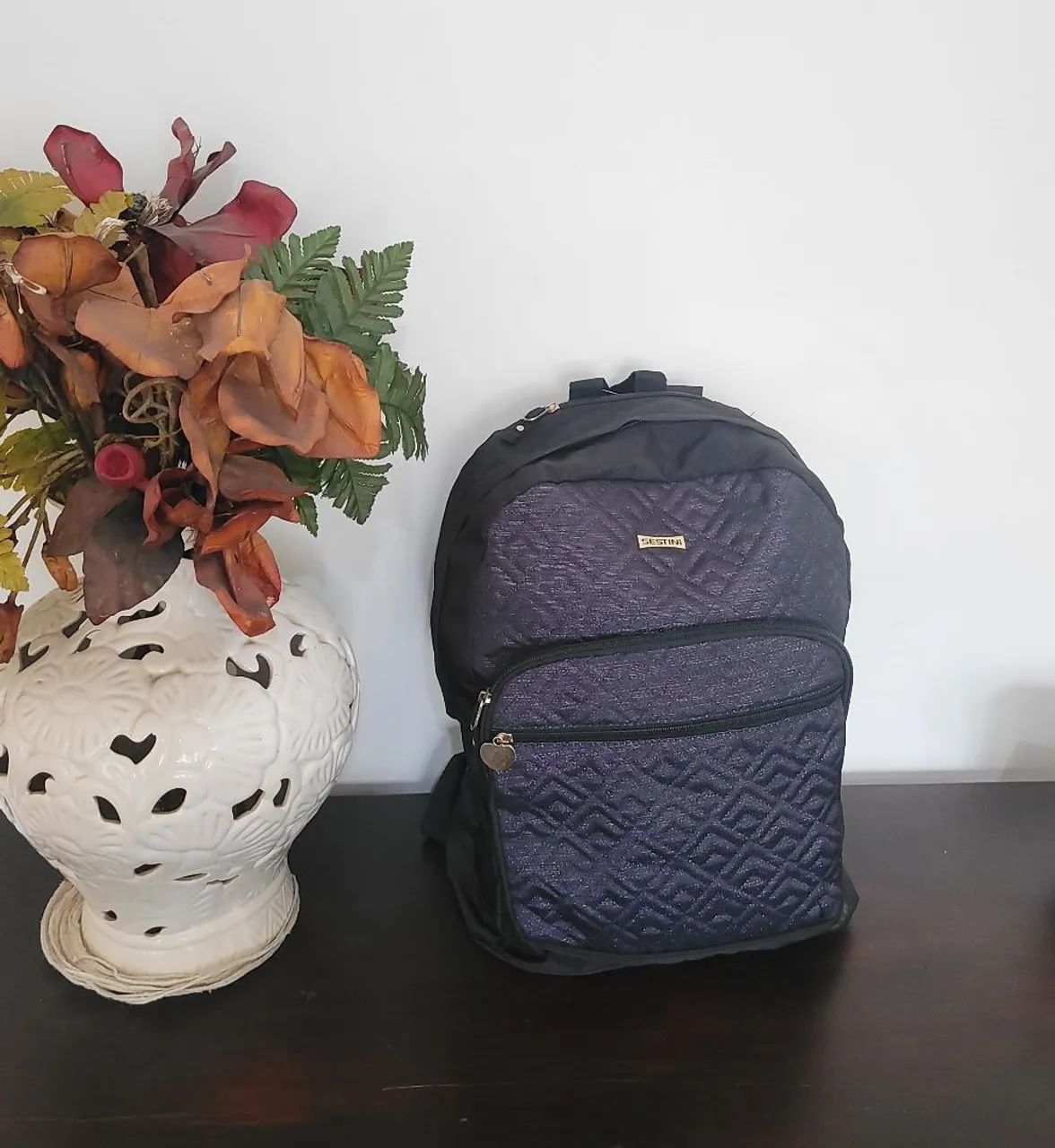 Mochila Sestini urbana selfie preta - Foto 2