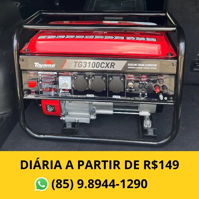 Gerador para eventos e obras