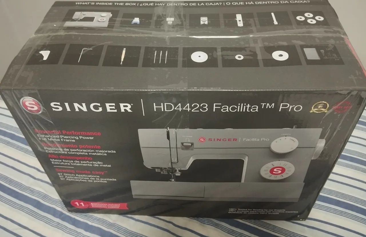 Máquina de costura Singer Pro 23 Pontos 110V - Foto 2