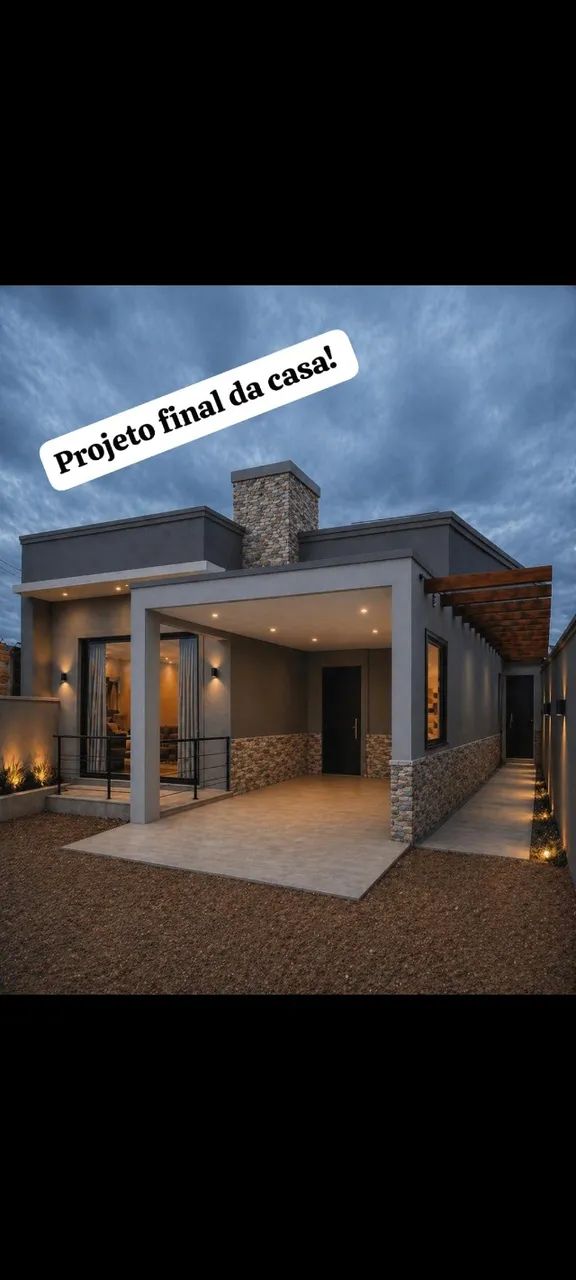 Vendo casa em Condomínio, quase pronta 