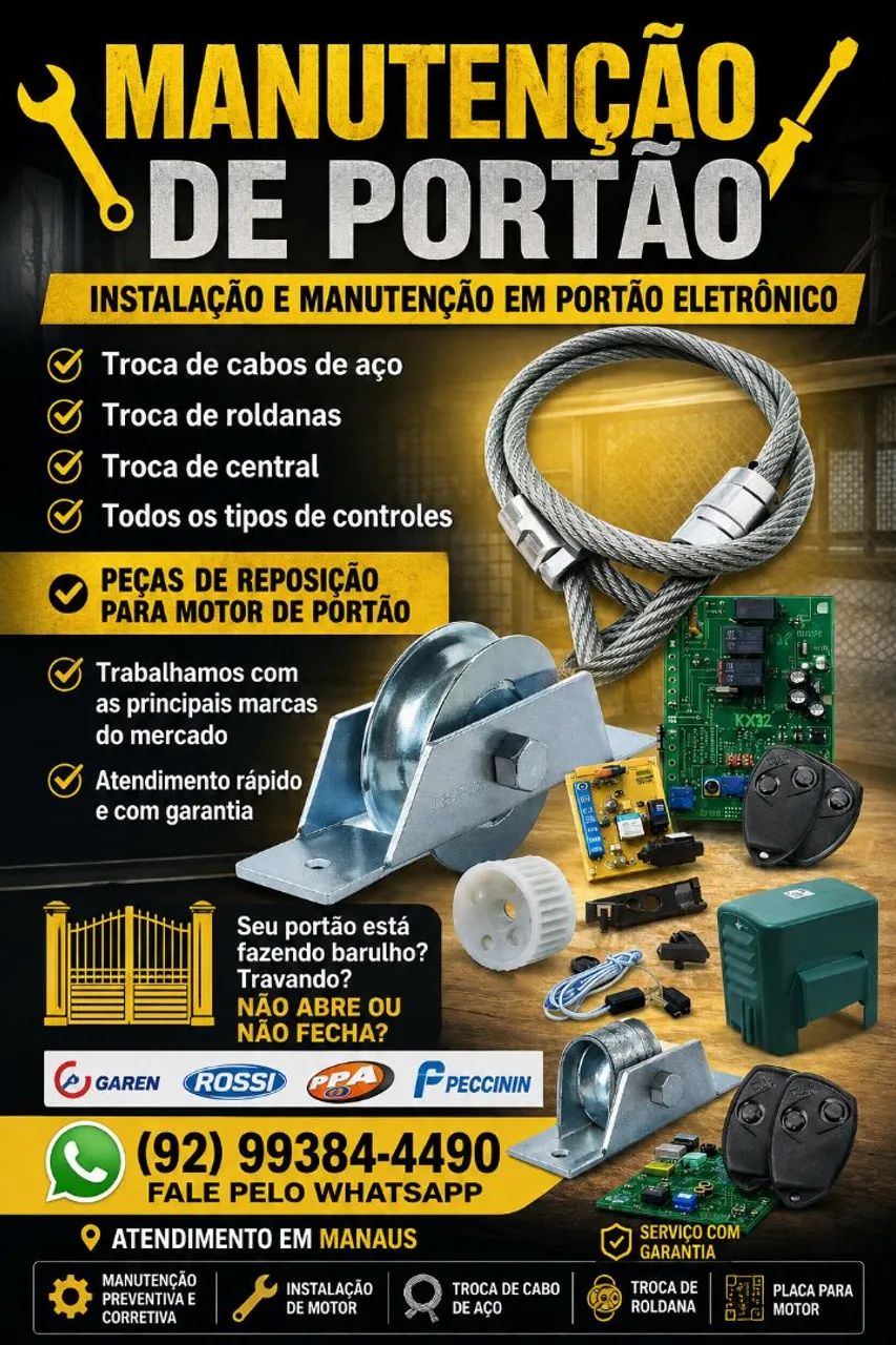 Manutenção de Portão *