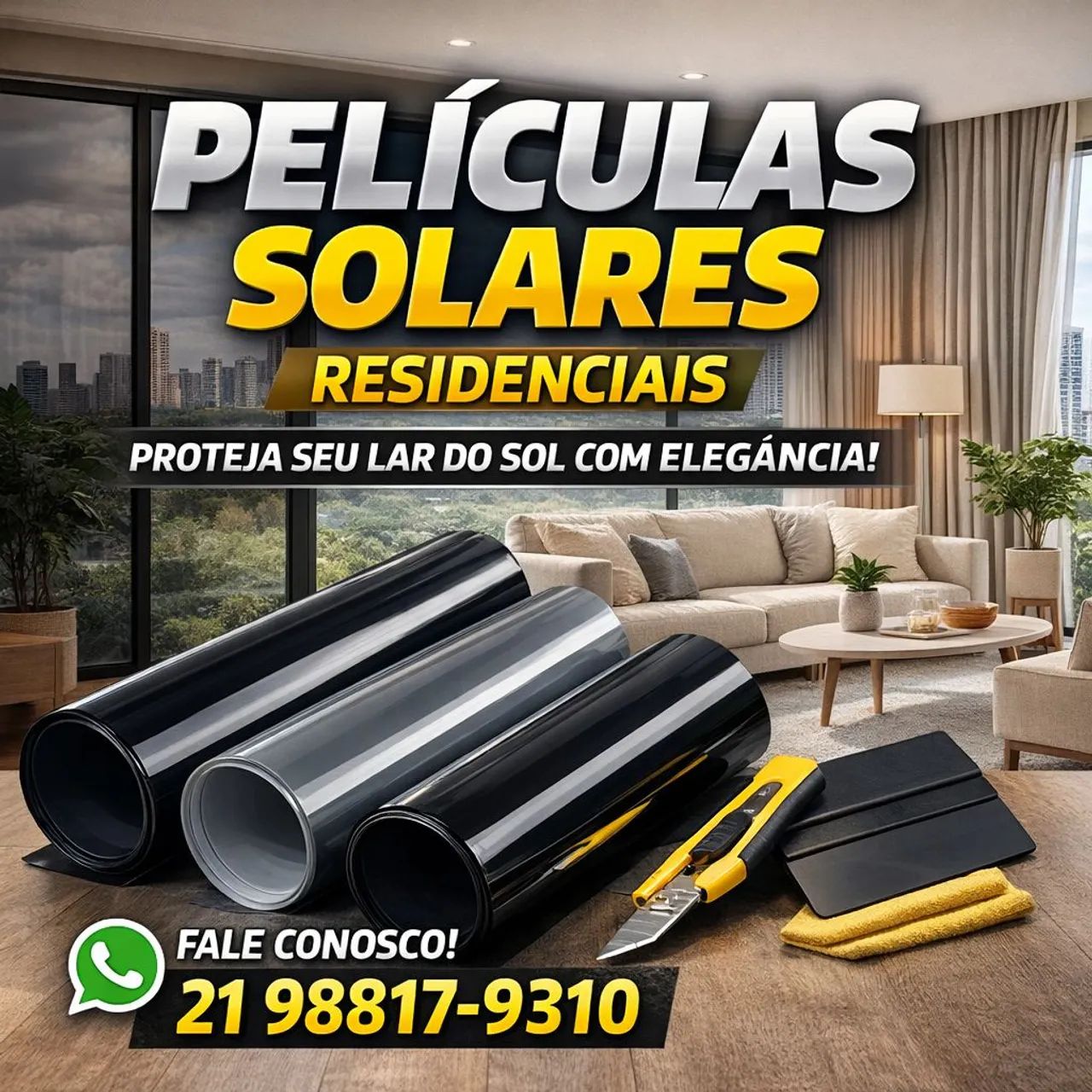 Insulfilm Residencial Orçamento Gratuito  - Foto 2