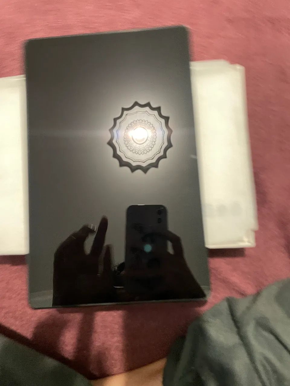 Tab A7 (QUEBRADO) com capa e teclado - Foto 3