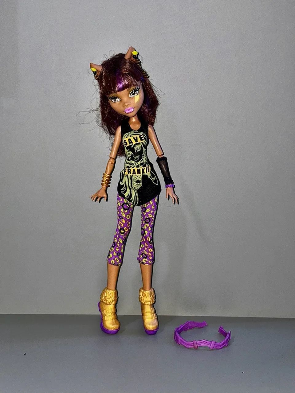 Boneca Monster High Clawdeen Save frankie  - Foto 3