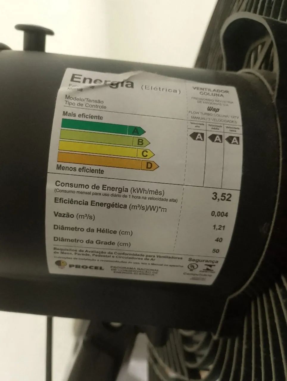 Ventilador de pé - Foto 2