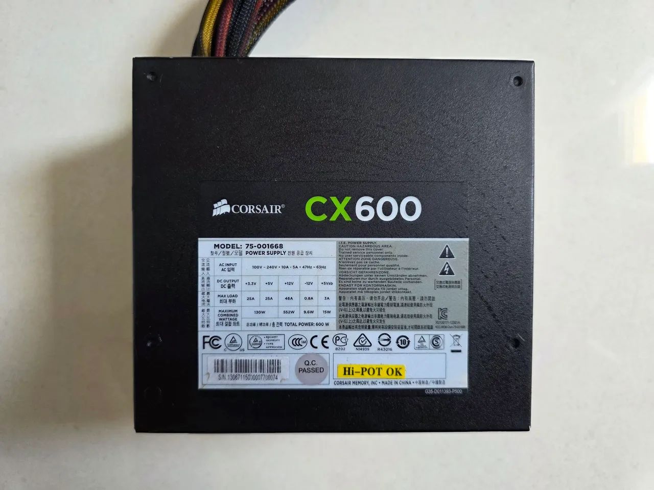 Fonte Corsair CX 600 - Foto 2