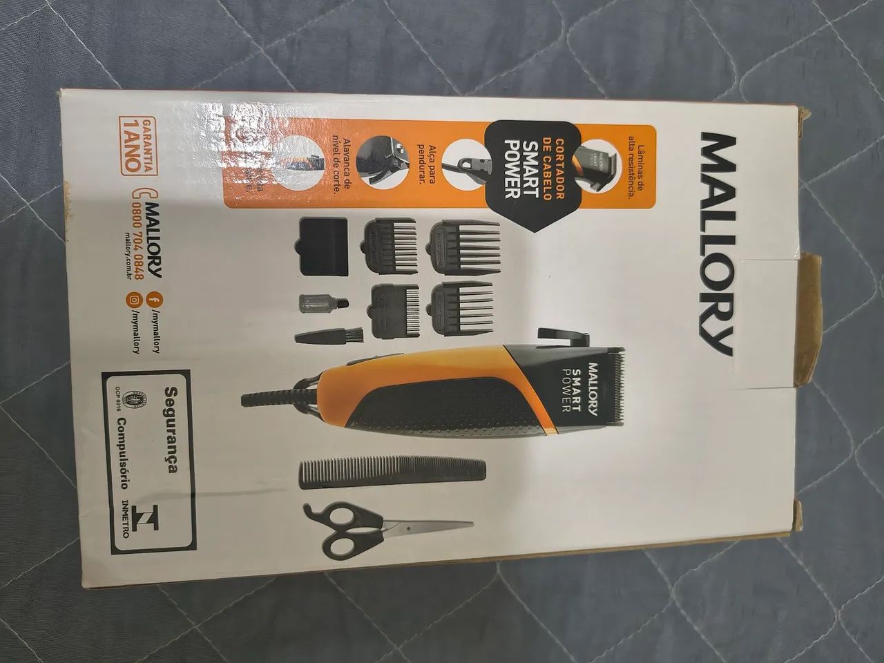 Maquina de cortar cabelo Mallory  - Foto 2