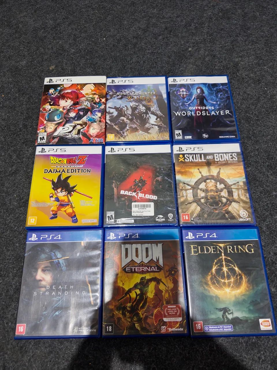 Jogos PS5 e PS4