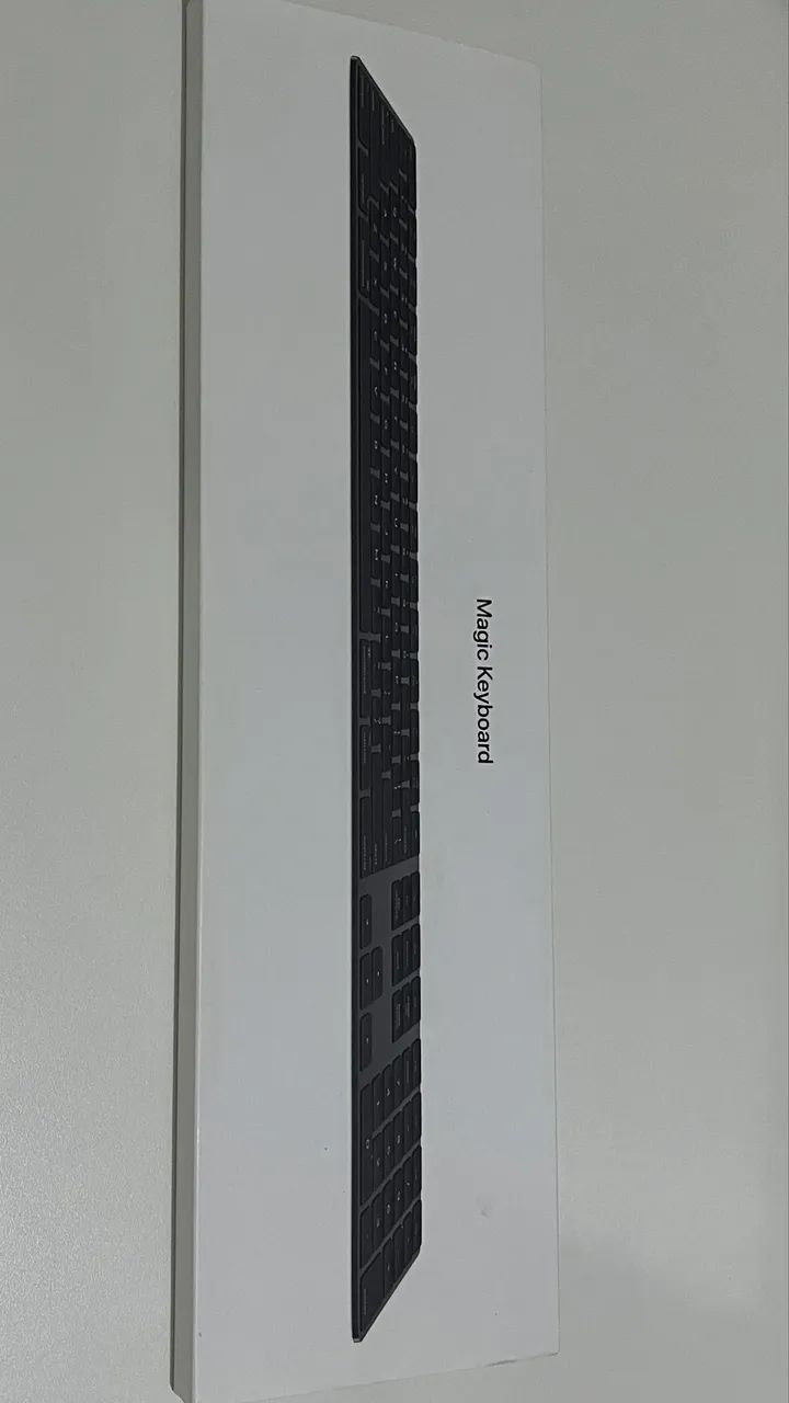 Apple Magic Keyboard A1843 Original - Teclado Numérico + Caixa e Cabo - Foto 3