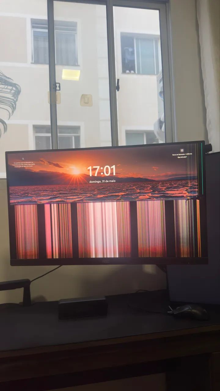 Monitor aoc 27g2s/bk para retirada de peças