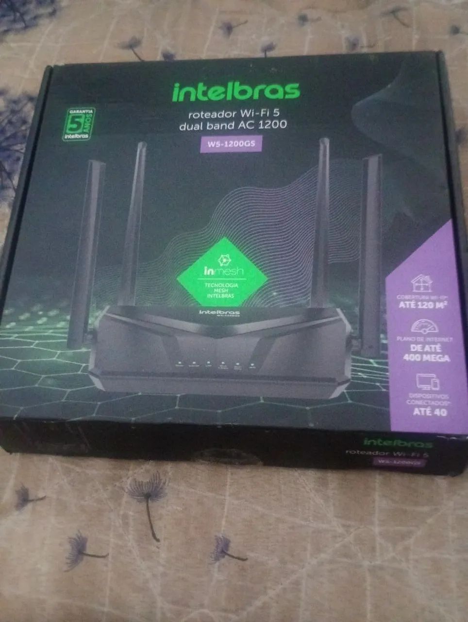 Vendo roteador de wi-fi Intelbras novo  - Foto 3