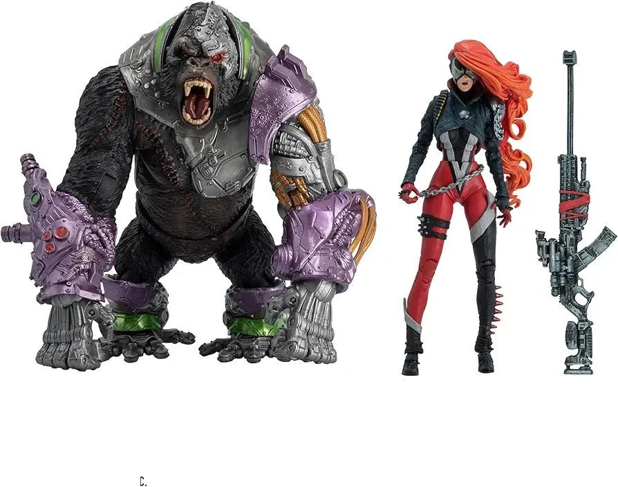 She-Spawn & Cygor Gold Label 2pk McFarlane - Foto 4