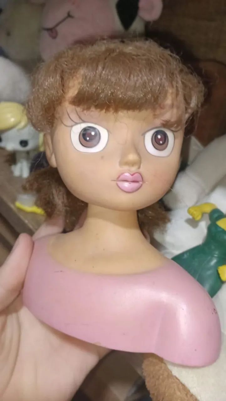 Lote de bonecas de busto para pentear  - Foto 3
