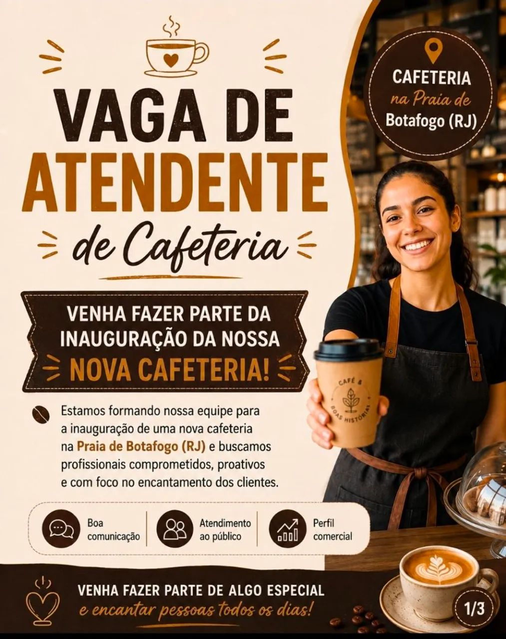 Atendente de Cafeteria