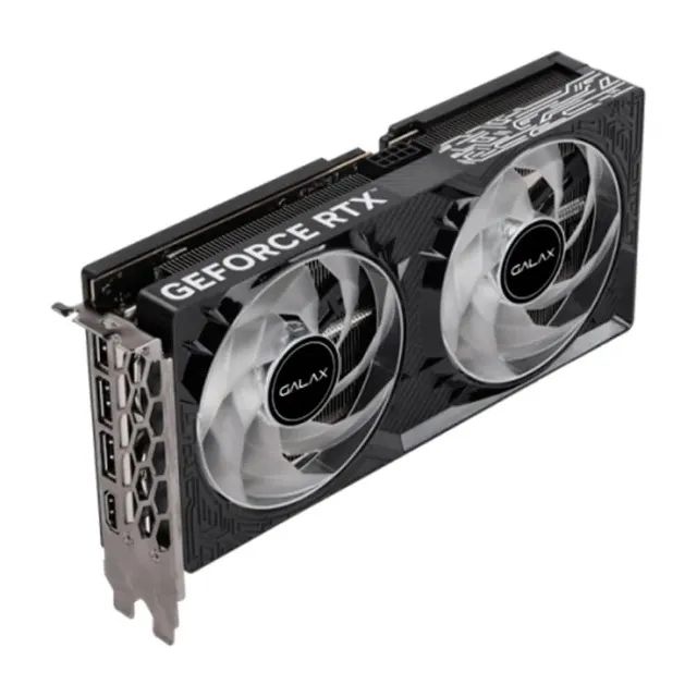 PLACA DE VIDEO GALAX RTX 5060 1-CLOCK OC 8GB 128GB BITS GDDR7 G-SYNC NOVA LACRADA! - Foto 3