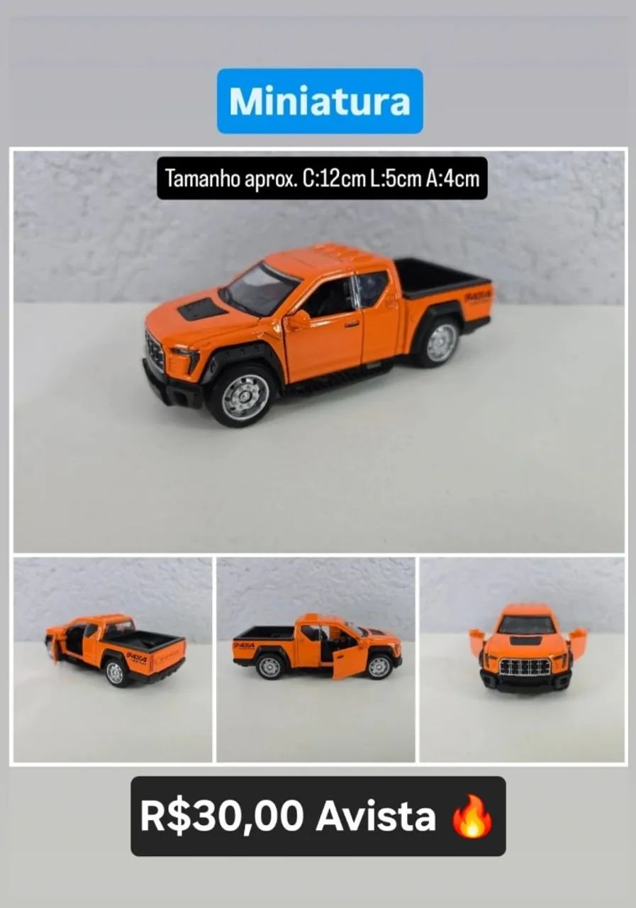 Miniatura Caminhonete Nova !!!