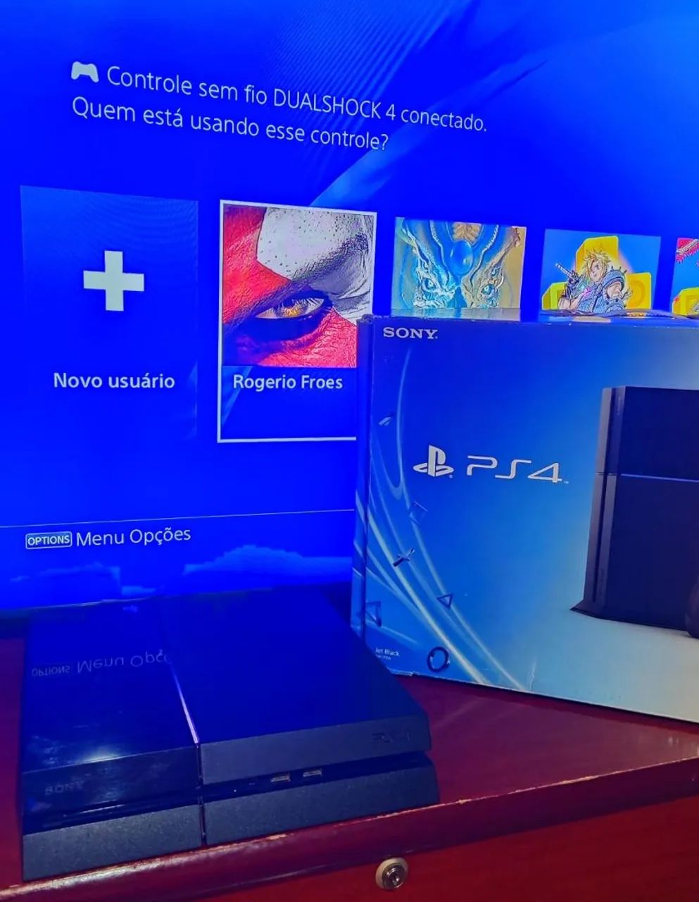 Playstation 4 FAT software última versão  - Foto 3