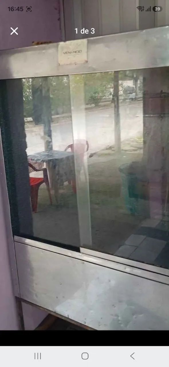 Maquina de assar frango 4 espetos 